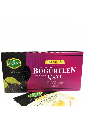Akzer Böğürtlen Çayı 20 Poşet